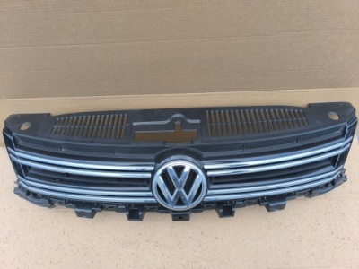 Vw tiguan 5n0853653e решётка радиатора решётка радиатора оригинал фото №1