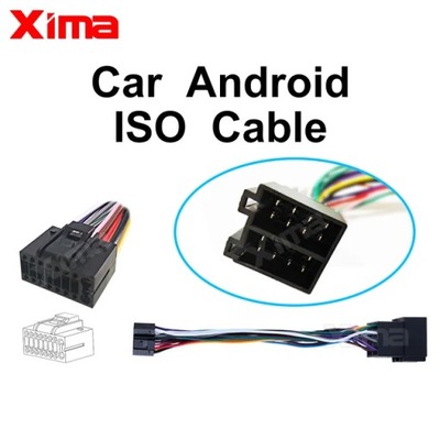 XIMA 2 DIN ANDROID RADIO DE AUTOMÓVIL CABLE PARA TOYOTA SUZUKI BUICK  