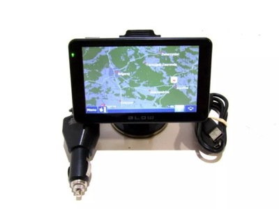 НАВИГАЦИЯ BLOW GPS 50V + КРОНШТЕЙН ЗАРЯДНОЕ УСТРОЙСТВО фото