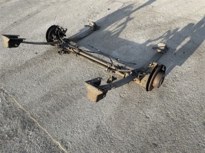 Балка oś подвеска задняя фургон blaszak renault master iii 3 4 iv 10-23r. фото №1