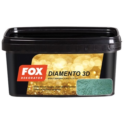FOX Farba dekoracyjna DIAMENTO 3D MALACHIT 1L