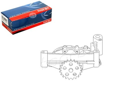 НАСОС МАСЛЯНИЙ TOPRAN LP0386 OP218 50005876 3650007