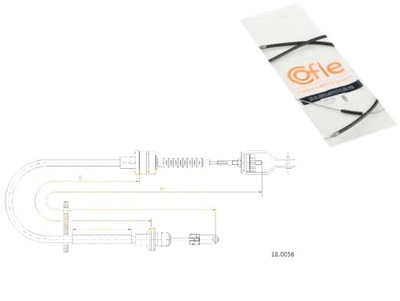 CABLE CABLE CONJUNTO DE EMBRAGUE [COFLE]  