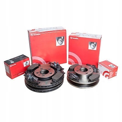 BREMBO DISCOS ZAPATAS DELANTEROS+TRASEROS FORD MONDEO MK4 S-MAX GAL  