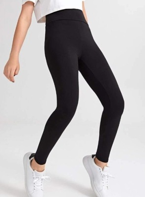 SHEIN LEGGINSY DZIECIĘCE DOPASOWANE 128/134 VWC