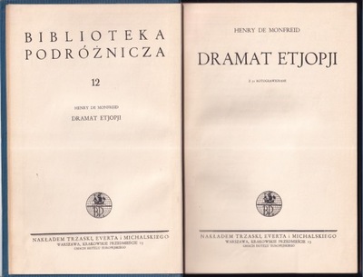 Monfreid - Dramat Etjopji - wyd.1935