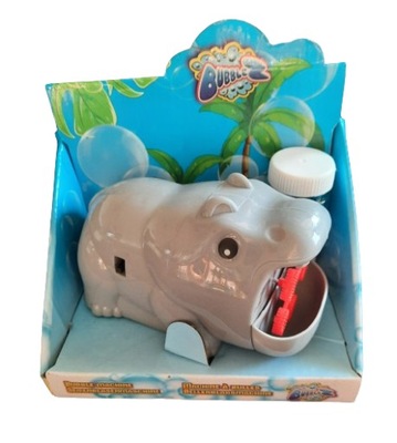 Maszyna do baniek mydlanych hipopotam na baterie