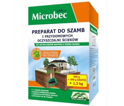 MICROBEC PREPARAT DO SZAMB OCZYSZCZALNI 1,2KG BROS