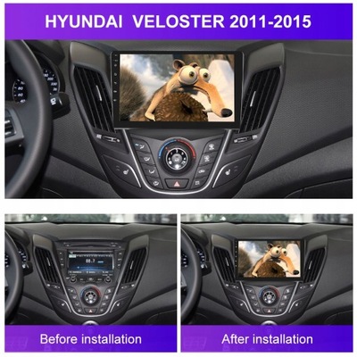 RADIO NAVEGACIÓN GPS HYUNDAI VELOSTER 2011-201  