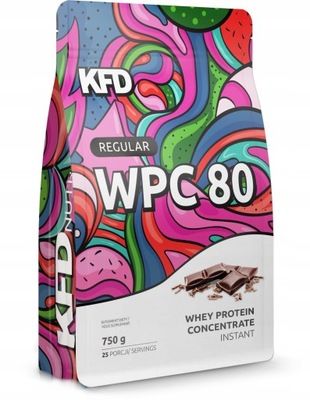 Białko KFD Regular WPC 80 750 g Czekolada