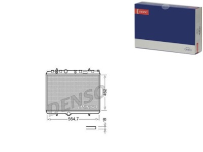 Радиатор wody citroen c3 picasso 1.6 hdi фото №1