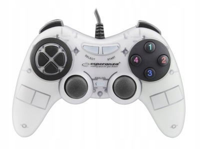 Gamepad PC USB Esperanza "Fighter" biały