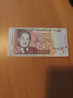 Mauritius - 25 Rupii - 1999 - UNC