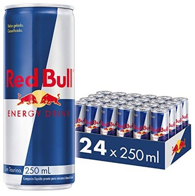 Red bull energy drink Napój Puszka 24 x 250 ML