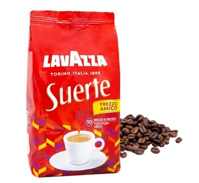 Kawa ziarnista Lavazza Suerte 1kg