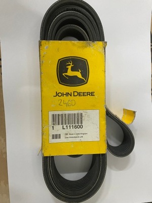 L111600 CORREA DE VENTILADOR 8PK2460 8PK2465 JOHN DEERE  