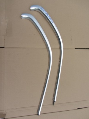 Молдинг правая кровельная bmw e46 универсал хром фото №1