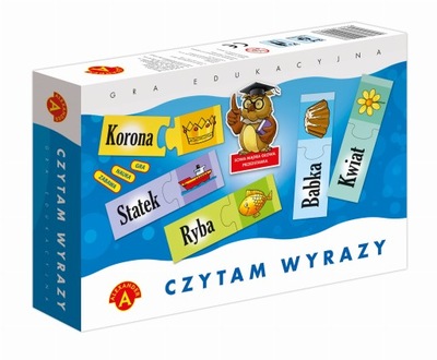 CZYTAM WYRAZY gra edukacyjna 0479 Alexander