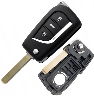 Toyota avensis verso yaris ключ pilot корпус фото №1