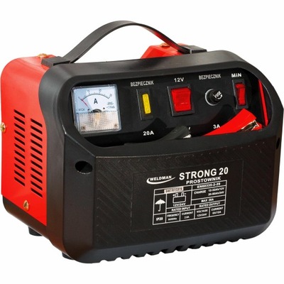 RECTIFICADOR WELDMAN STRONG 20 6V/12V LCD  