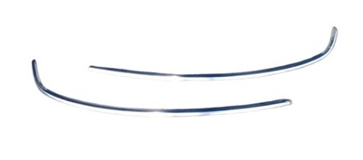 Молдинг накладки жабо стекло хром mini r50 комплект 2szt. фото №1