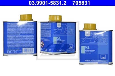 Płyn hamulcowy ATE SL DOT-4 DOT 4 0.5 litra
