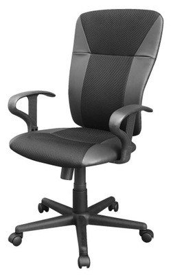 Krzesło Biurowe KARLSSON 2 Czarne Fotel Obrotowe