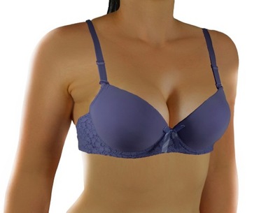 MAKSYMALNY super push up BIUSTONOSZ B 70 lawenda