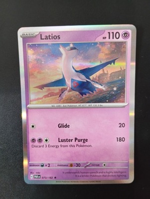 Latios HOLO Paradox Rift 2023 rok 073/182 POKEMON TCG