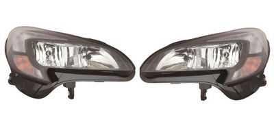 Фары opel corsa e 14- комплект левый+ правый фото №1