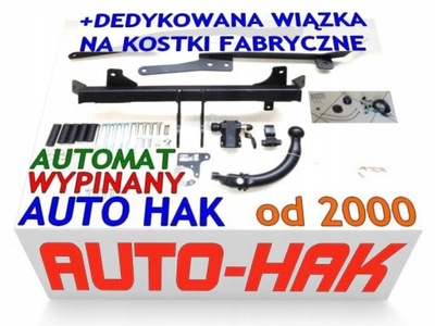 TRANSMISIÓN AUTOMÁTICA BARRA DE REMOLQUE HOLOWNICZY+DEDYKOWANA WIAZK PEUGEOT607  