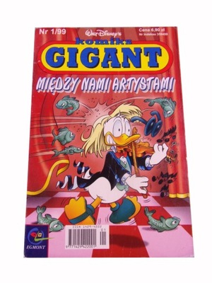 KOMIKS GIGANT 1/99 MIĘDZY NAMI ARTYSTAMI