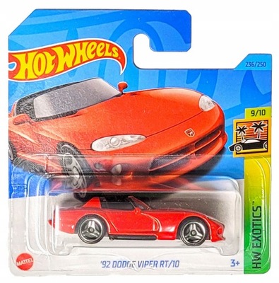 Samochodzik Hot Wheels HKG71 '92 Dodge Viper RT/10