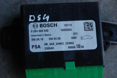 Модуль pdc citroen ds4 ii 0263004545 фото №1