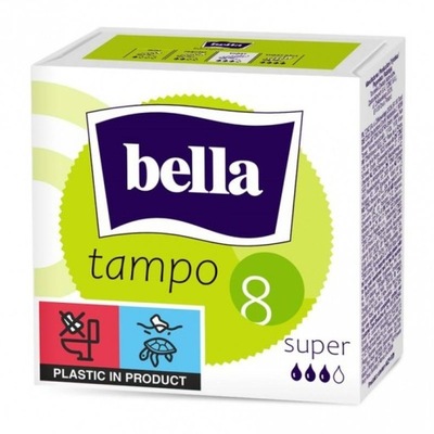 Tampony Bella 8 szt. super