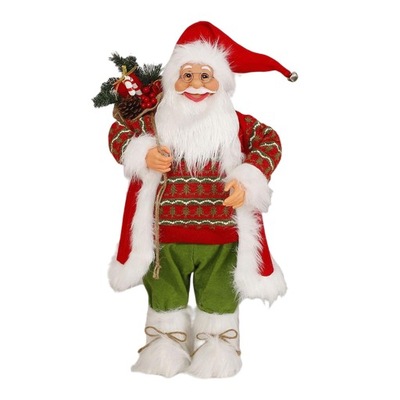 Stały Santa Doll Pluszowa zabawka Boże Narodzenie
