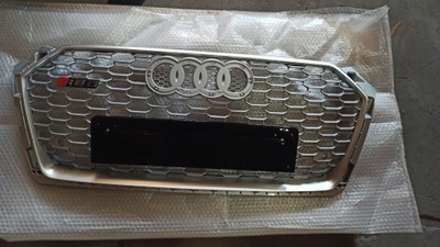 RADIATOR GRILLE FOR AUDI A5 2016+ PATTERN AUDI RS5 GRAY  