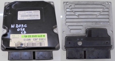 Mercedes c w203 рестайлинг  07 r 1.8 блок управления бортовой компьютер фото №1
