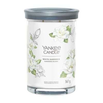 White Gardenia - Yankee Candle świeca tumbler