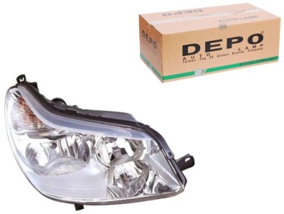 Фара h1/h7 электрический цвет вкладыш: хромированные детали фото №1