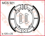 TRW LUCAS BRAKE SHOES BRAKE (120X25MM) PIAGIO DIESIS, SUZUKI AH, AP,AY,UF,U  