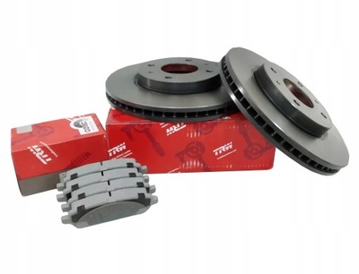 MERCEDES W203 3.2 3.5 320 350 PADS DISCS SET BRAKES FRONT - milautoparts-fr.ukrlive.com