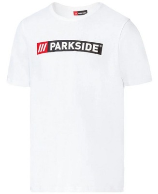 Oryginalna Koszulka męska Parkside XL 56/58 biała