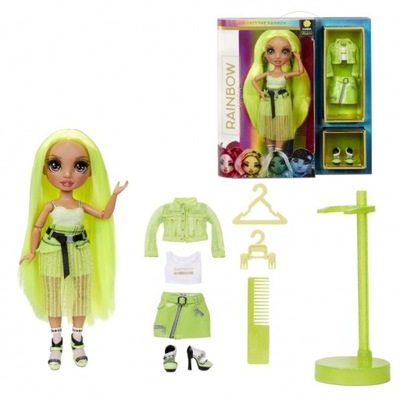 MGA Rainbow High Fashion Doll - Neon - Karma Nicho