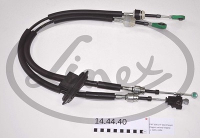 CABLES ZM.BIEGOW FIAT 500 IZQUIERDA+DERECHA START-STOP 14.44.40 LINEX CABLES LINEX  