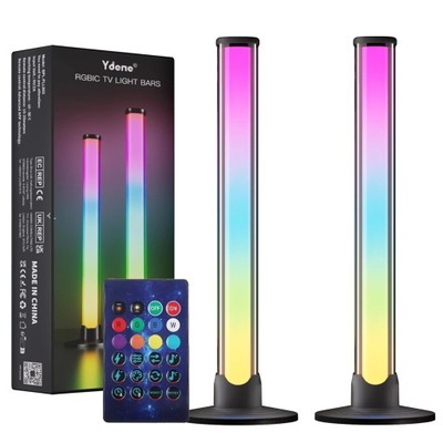 INTELIGENTNA LISTWA ŚWIETLNA LED LAMPA RGB PODŚWIETLENIE TELEWIZORA Z PILOT