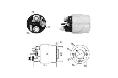 ERA ZM2494 CONMUTADOR ELEKTROMAGNETYCZNY, ARRANCADOR  