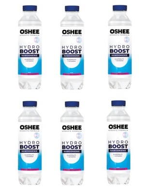 6x 555ml OSHEE Hydro Boost izotonik ZGRZEWKA