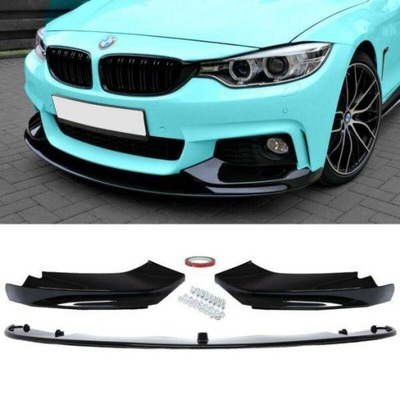 ANTDĖKLAS SPLITER BMW F32 F33 F36 GLOSSY BLACK 