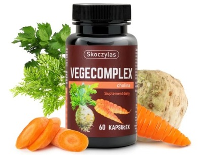 CHOLINA MIX WITAMIN VEGECOMPLEX 60 KAPS SKOCZYLAS